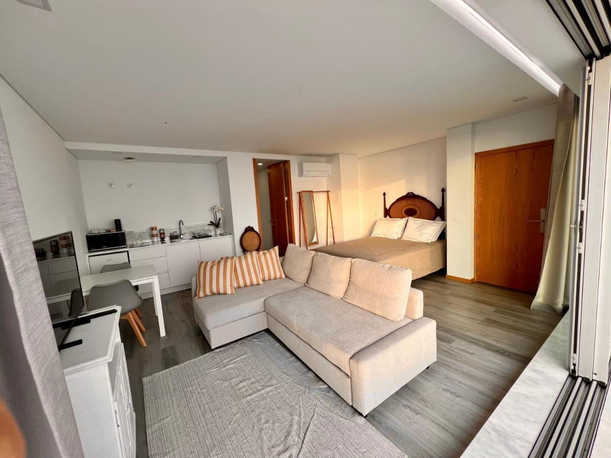Povoa De Varzim-Sleeps4-Beachfront-Ac-Parking Extérieur photo