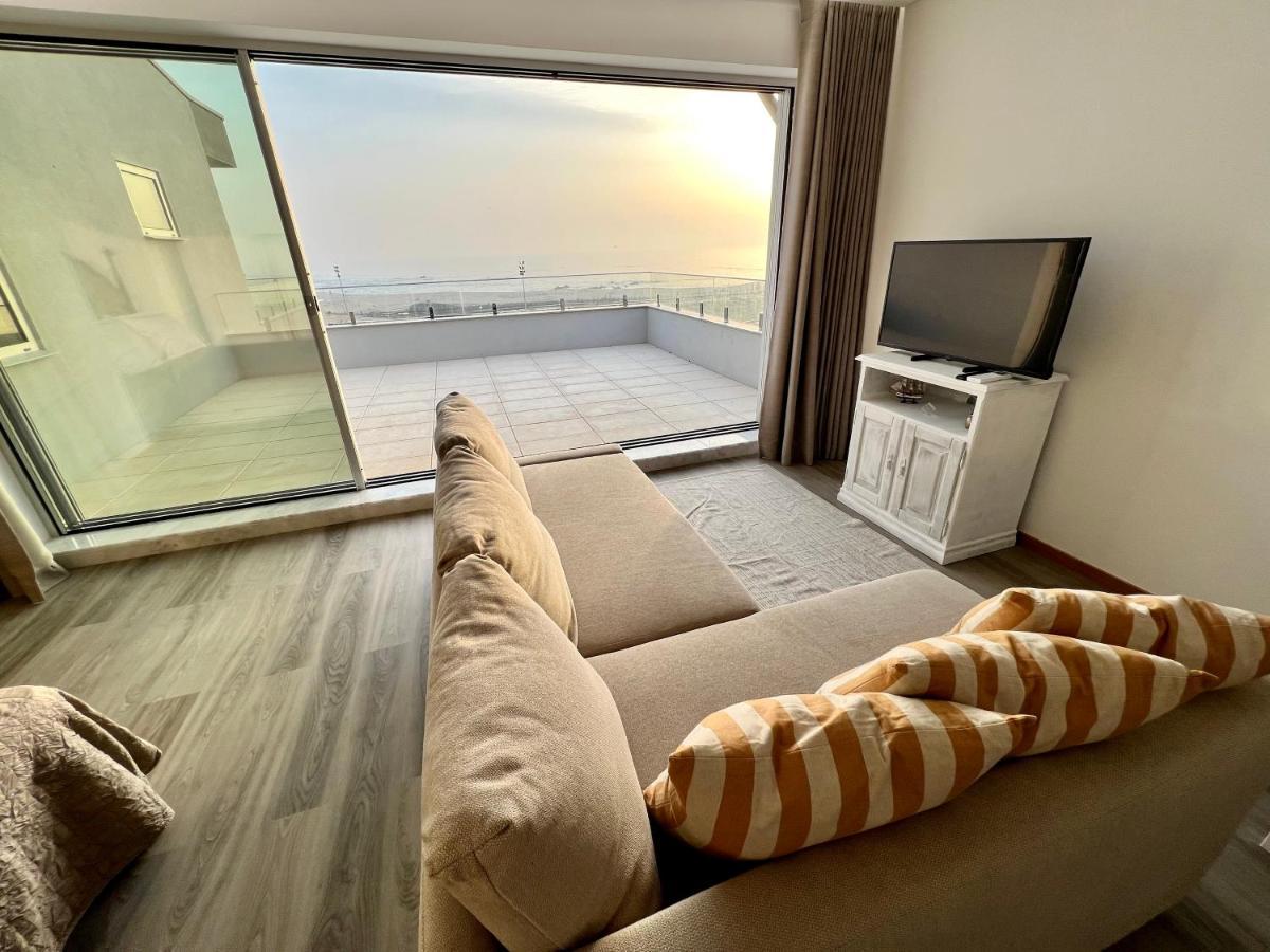 Povoa De Varzim-Sleeps4-Beachfront-Ac-Parking Extérieur photo